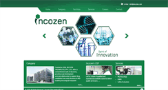 Desktop Screenshot of incozen.com